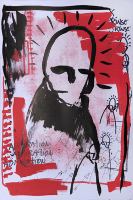 Lars Ketelaar Lars Beelzebub Larsbeelzebub artist art kunst kunstenaar painting drawing design designer graphic dutch Alkmaar Amsterdam underground lowbrow surrealist punk contemporary popart cartoon comic protest tattoo 